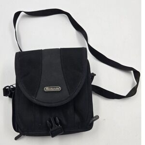 Nintendo DS RDS Industries Black Travel Messenger Bag Game Console